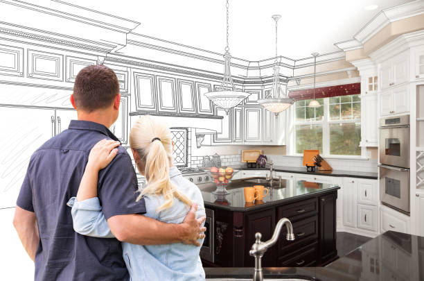 Custom kitchen cabinets installed in a Palmyra home